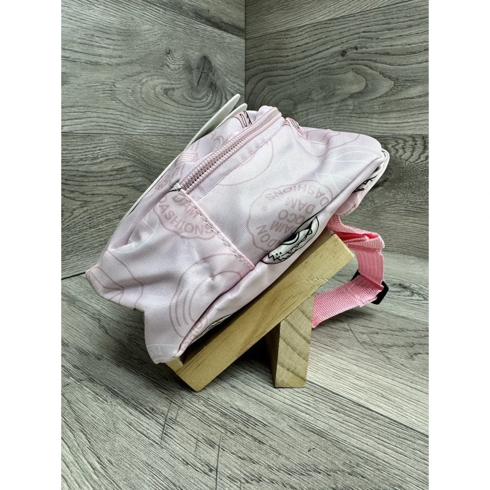 Kids Cartoon Monsters  Mini Crossbody Chest Bag Monster Pink